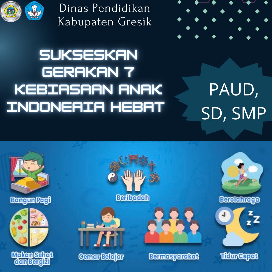 YUK CARI TAHU APA ITU 7 KEBIASAAN ANAK INDONESIA HEBAT